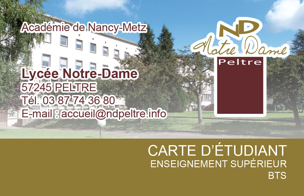 FLASHEZ PELTRE CARTE ETUDIANT 1 | Imprimcom'est Imprimerie Florange 9